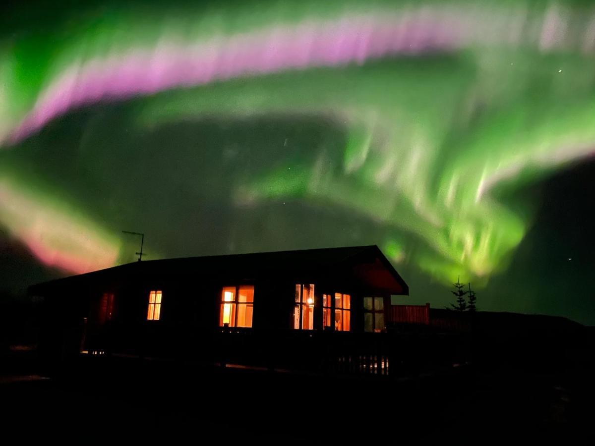 Aurora Cottage On The Golden Circle Selfoss Luaran gambar